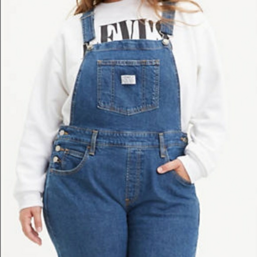 Levi’s Denim Overalls Plus Size NWT